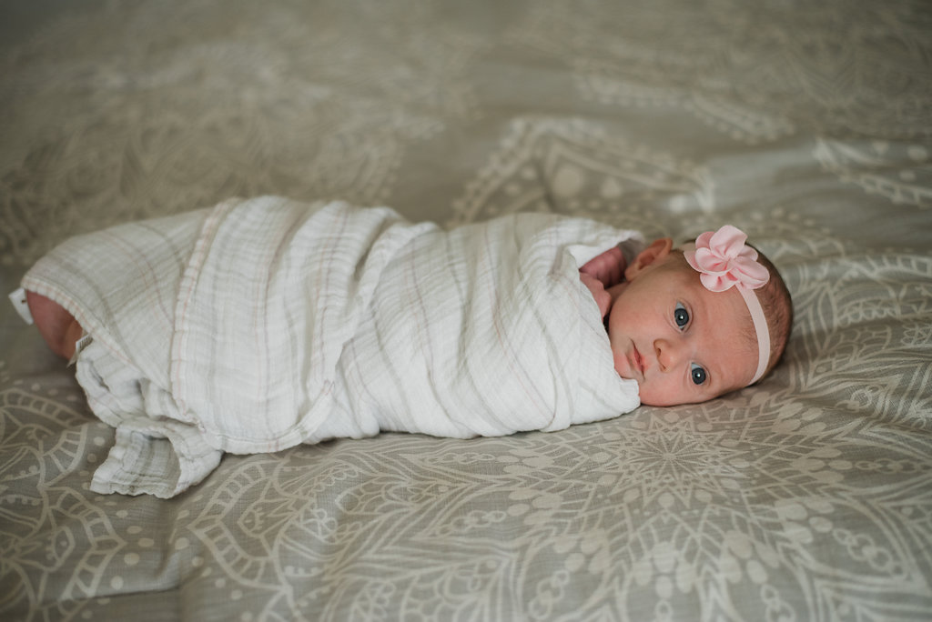 baby with headband-gulf breeze photographer