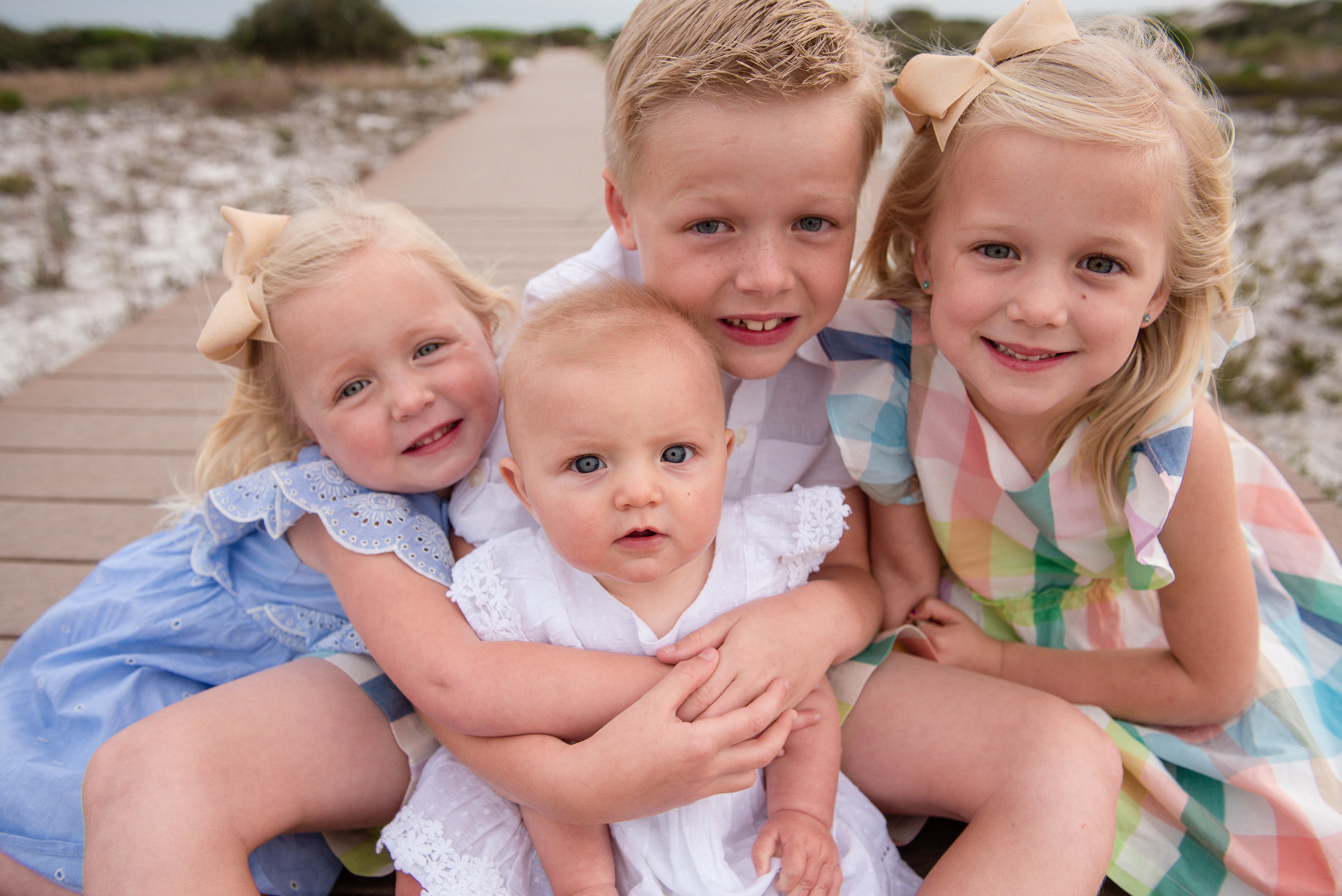kids together-Pensacola Beach Photographer