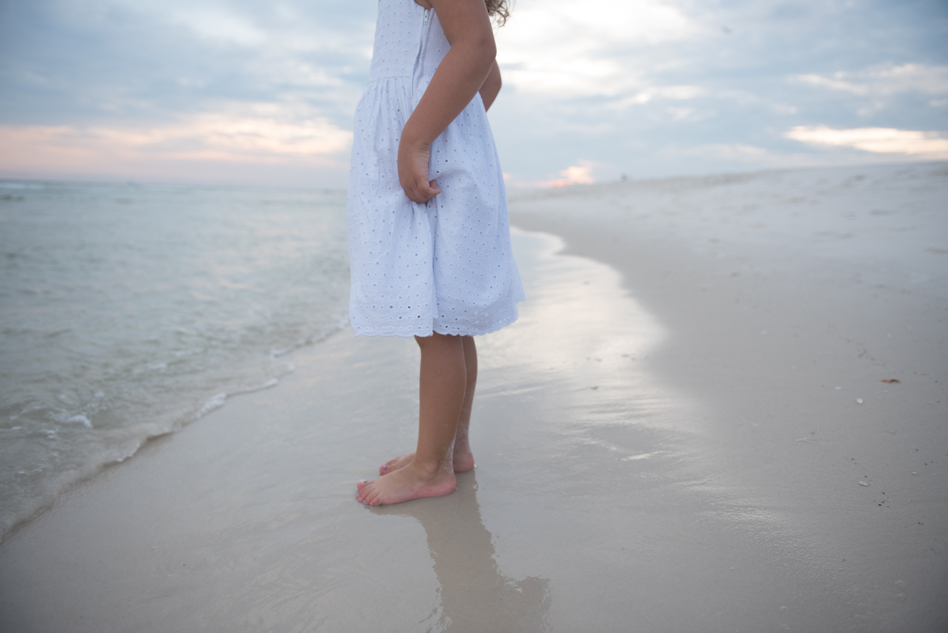 girl by water-pensacola photographer