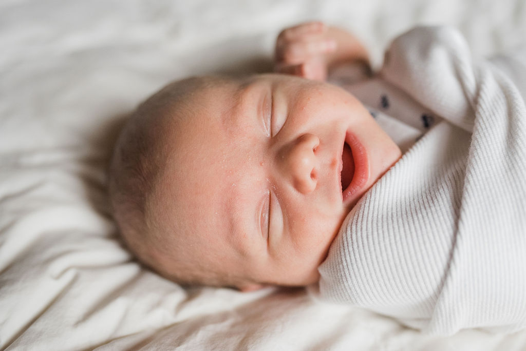 newborn smiling-pensacola newborn photographer