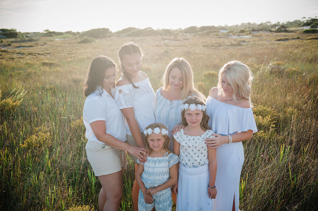 girls in dunes-pensacola family photographer