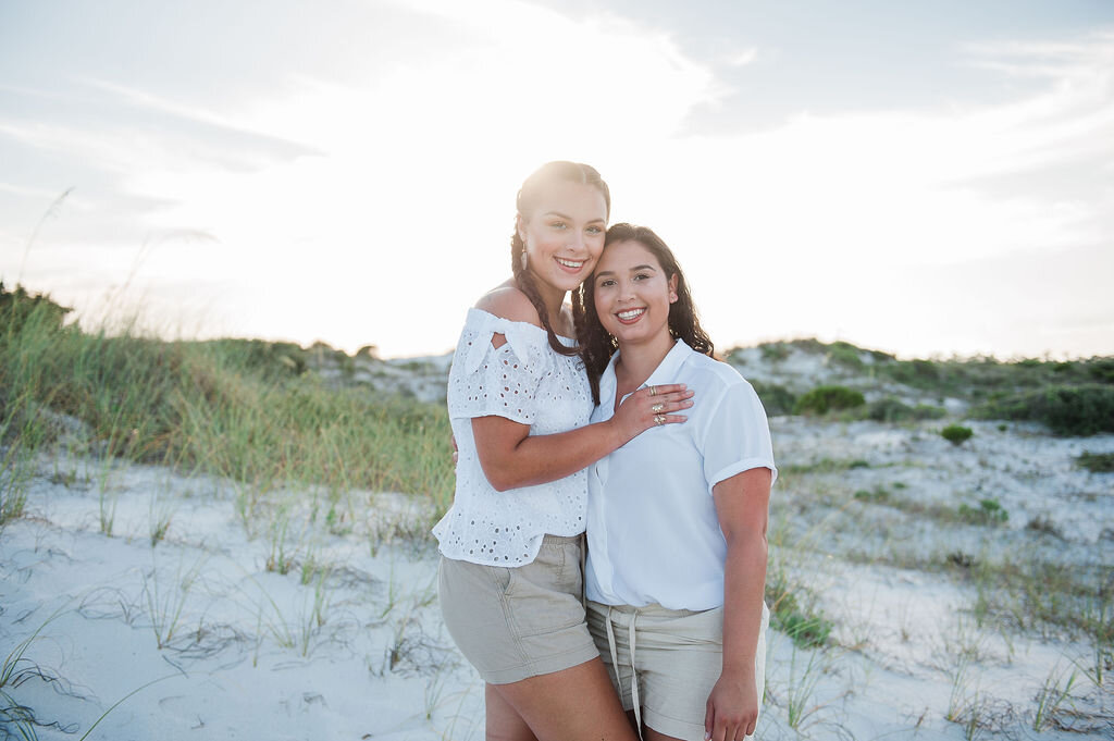 girls in dunes-pensacola family photographer