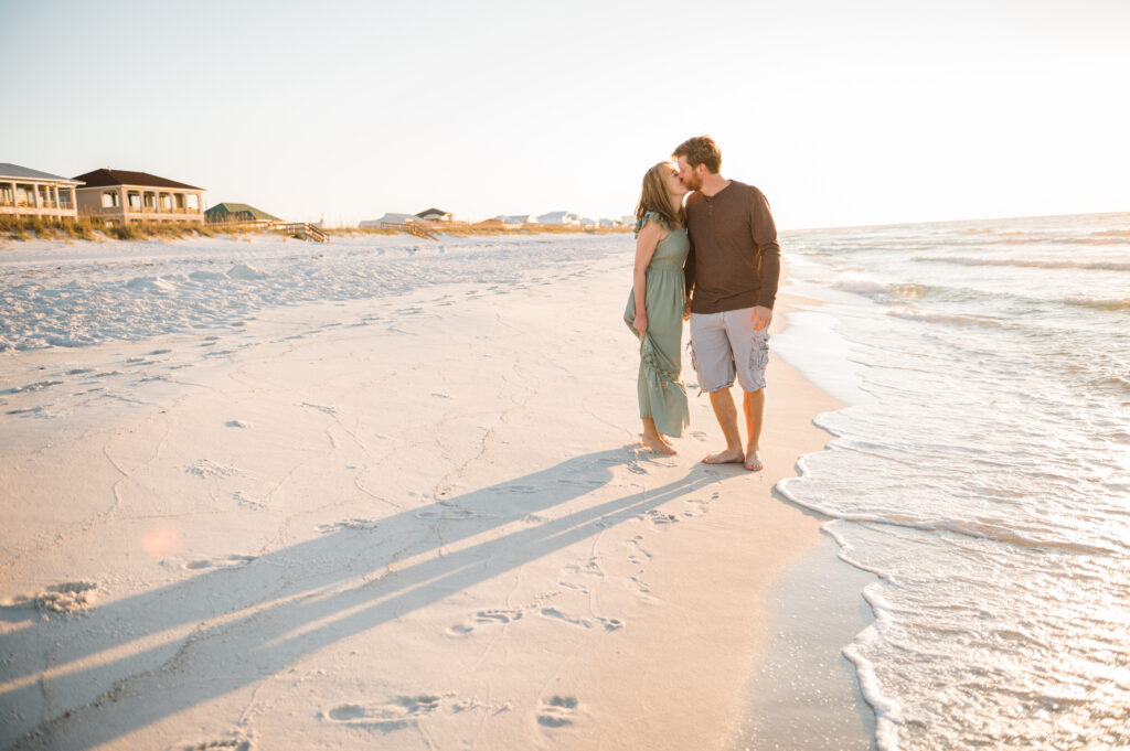 couple at beach-Pensacola Photographer